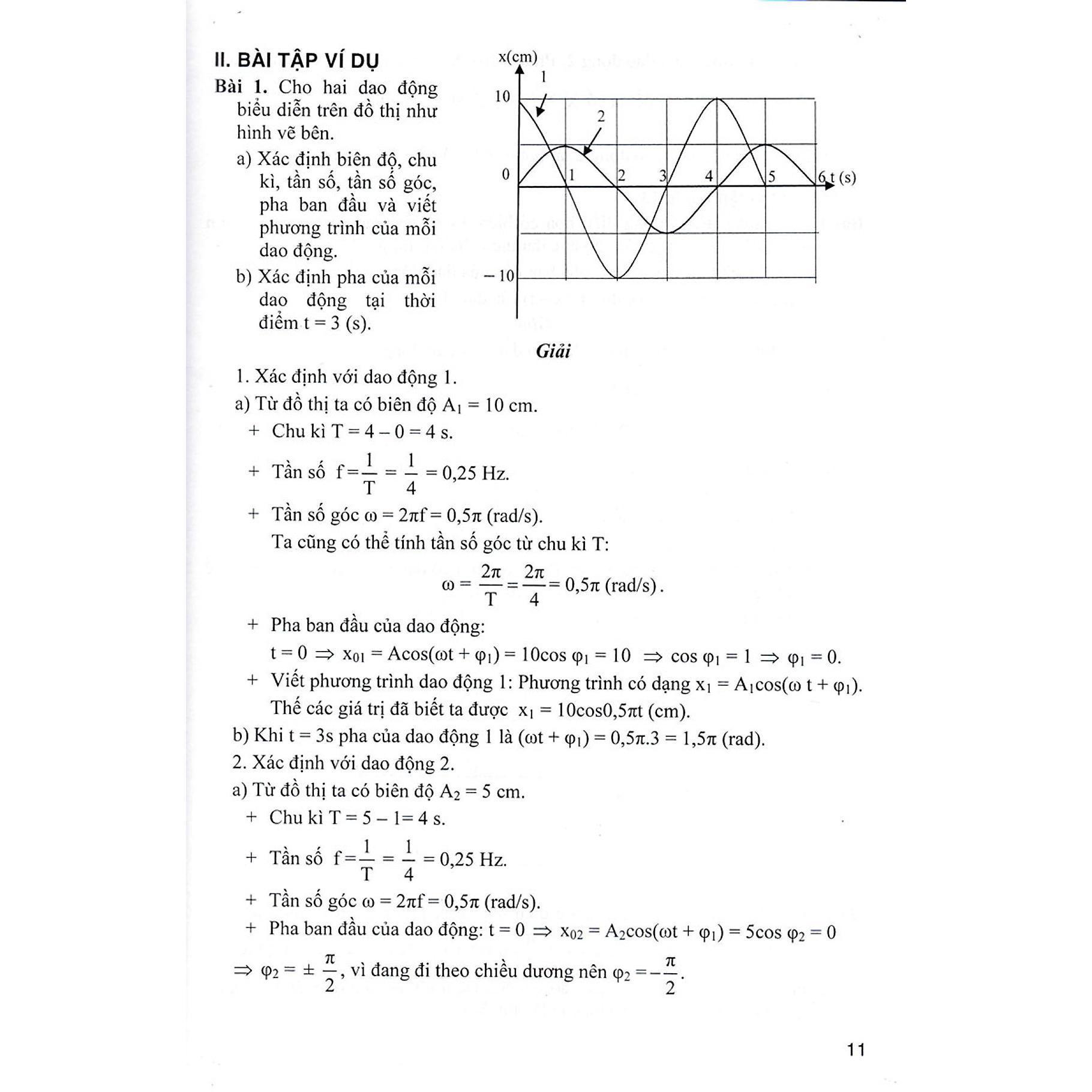 Sách - Hướng Dẫn Trả Lời Câu Hỏi Và Bài Tập Vật Lí Lớp 11 - Bám Sát SGK Kết Nối Tri Thức Với Cuộc Sống - Hồng Ân