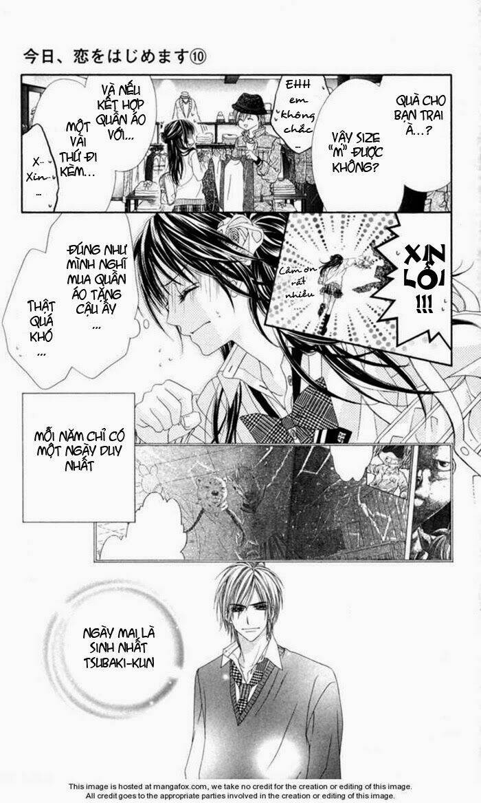 kyou, koi wo hajimemasu - mộng mơ đầu đời chapter 63 4