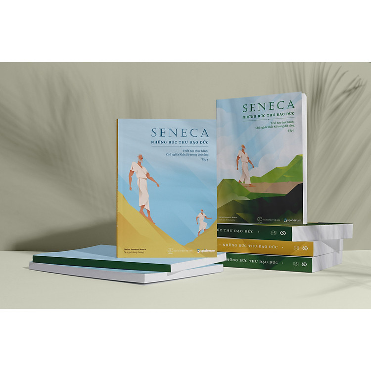 Combo Seneca: Những Bức Thư Đạo Đức (Tập 1 + Tập 2) - Tái bản