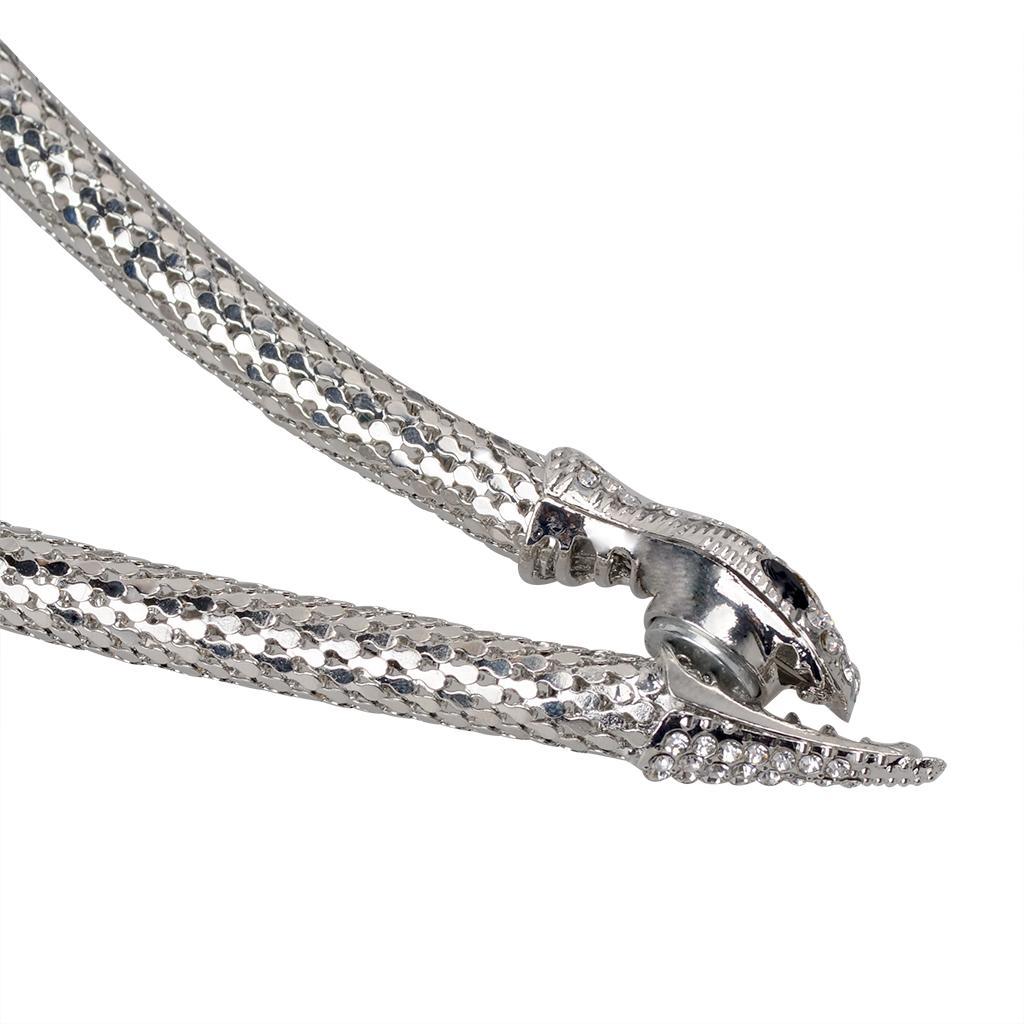 2X Fashion Bracelet Chain Charm Snake Shape Chain Party Banquet Dating Jewelry