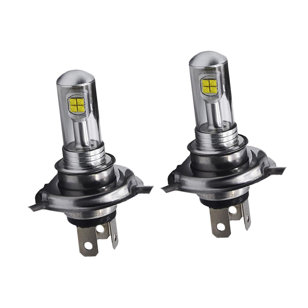 2 Pieces H4 80W 6000K Car Fog Driving DRL Light LED Bulbs High Power
