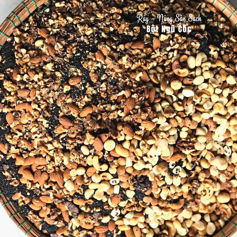 Bột ngũ cốc tăng cân Rẫy từ 11 loại hạt dinh dưỡng cao cấp Đaklak