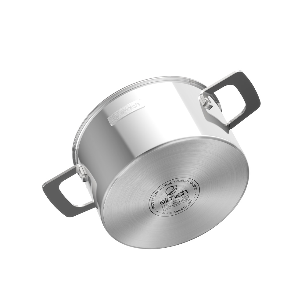 Bộ nồi Inox liền khối Elmich Hera EL-8132IN size 16, 20, 22, xửng hấp 22cm