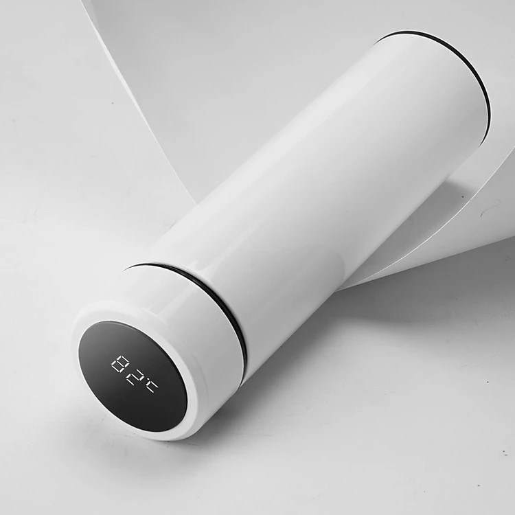 Bình Giữ Nhiệt Bằng Thép Không Gỉ PaKaSa 500ML Có Đèn LED Báo Nhiệt Độ Hàng Loại 1 - Chính Hãng