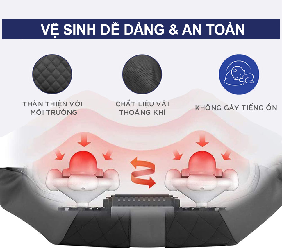 Đai massage Panworld PW-1811 đai Massage Hồng Ngoại - Hàng chính hãng