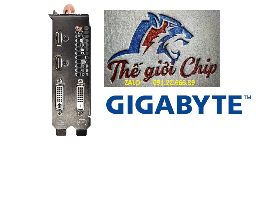 VGA (Cạc màn hình) GIGABYTE NVIDIA GeForce GTX 750Ti 2GB/2FAN - HÀNG CHÍNH HÃNG