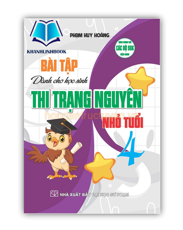 Sách - Bài tập dành cho học sinh thi trạng nguyên nhỏ tuổi 4