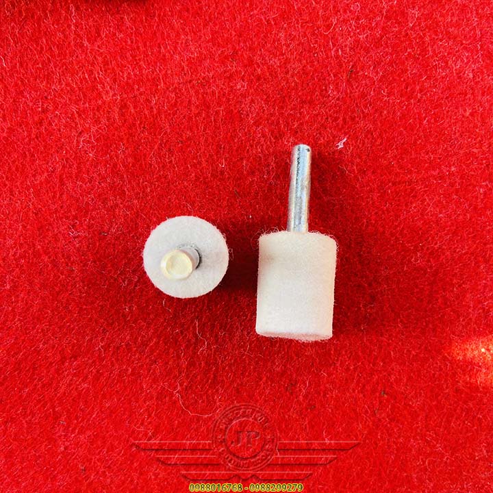 COMBO 10 Nỉ Lông Cừu Cà Rem Hình Trụ Đánh Bóng Giương Inox
