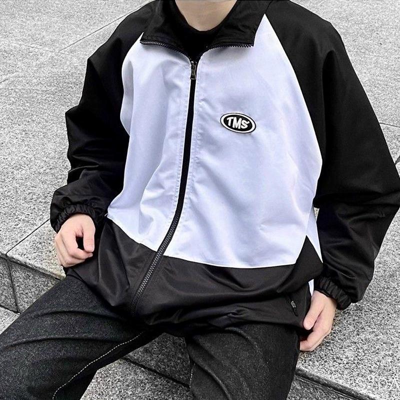 Áo khoác bomber nam nữ unisex gió jacket dù 2 lớp cúc bấm form rộng local brand ulzzang phong cách hàn quốc đep MIDSIDE