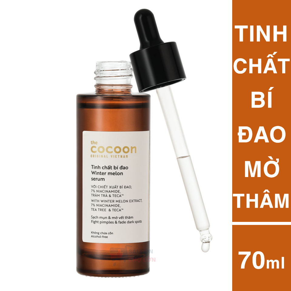 Tinh Chất Bí Đao Mờ Thâm 70mL Cocoon