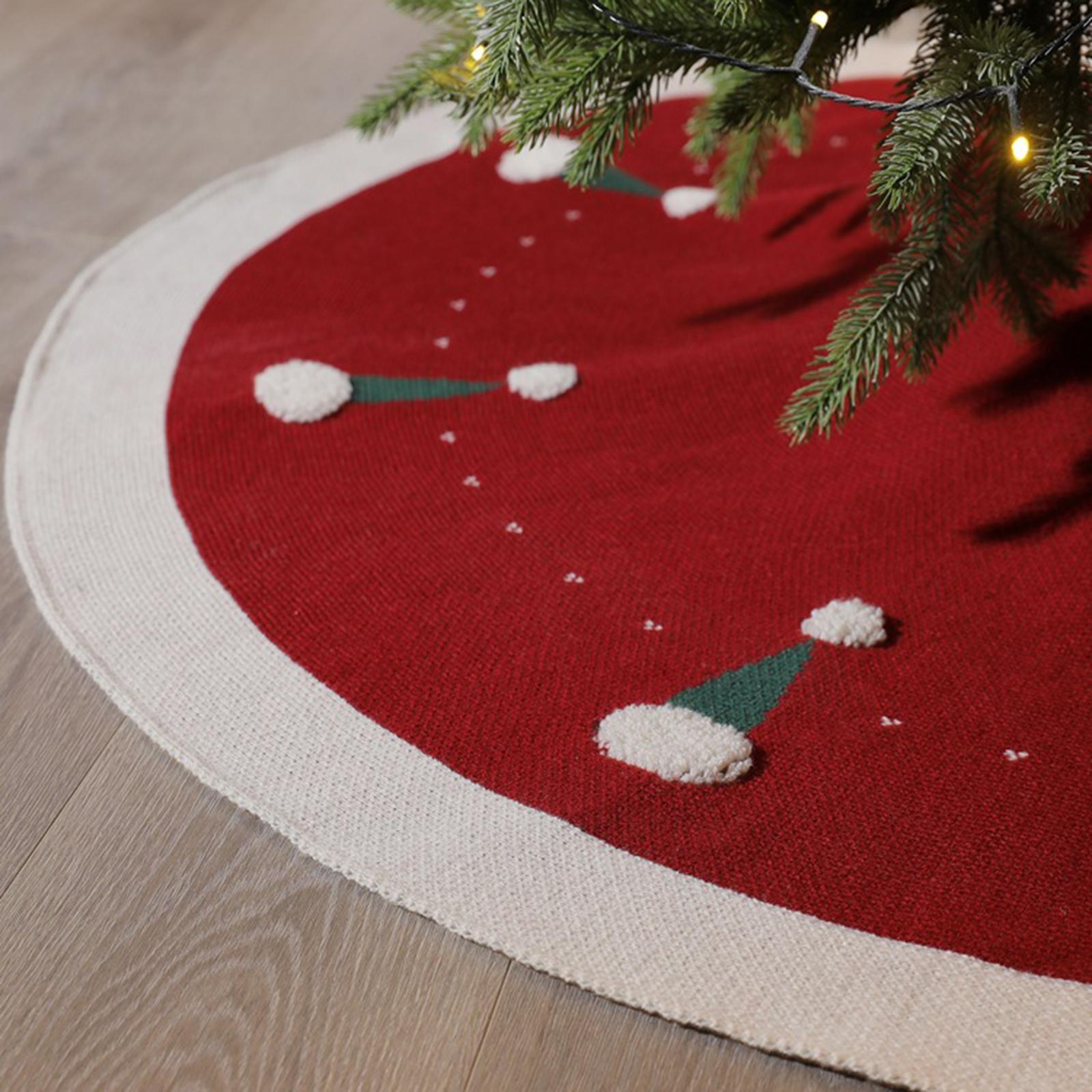 Christmas Tree Skirt 48'' Round Farmhouse Decor for Farmhouse Garden Wedding