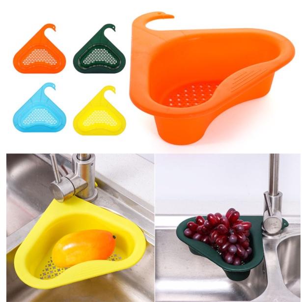 Khay Lọc Rác Gắn Bồn Rửa Bát, Bồn Rửa Chén Đa Năng, Giỏ Lọc Rác Bồn Rửa Bát