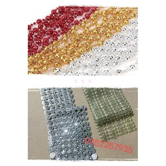 DÂY CHUỖI TREO CÂY THÔNG - TRANG TRÍ NOEL GIÁNG SINH -trang trí oản tài lộc