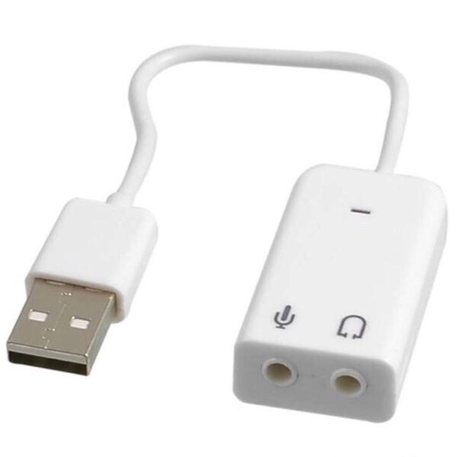 Usb sound 7.1 cáp chuyển đổi usb sang sound