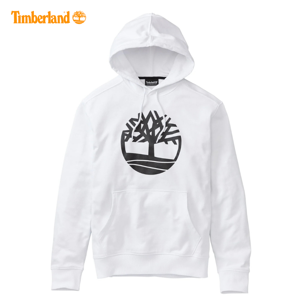[Siêu Sale 11.11] Áo Khoác Nam Timberland Outdoor Hoodie Sweatshirt White TB0A28HZCT