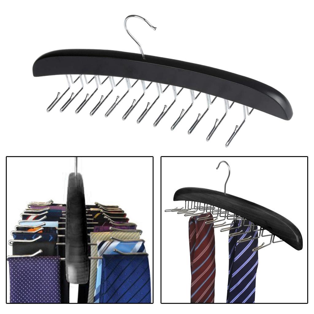 Closet Storage Accessory Organizers Belt Racks Black