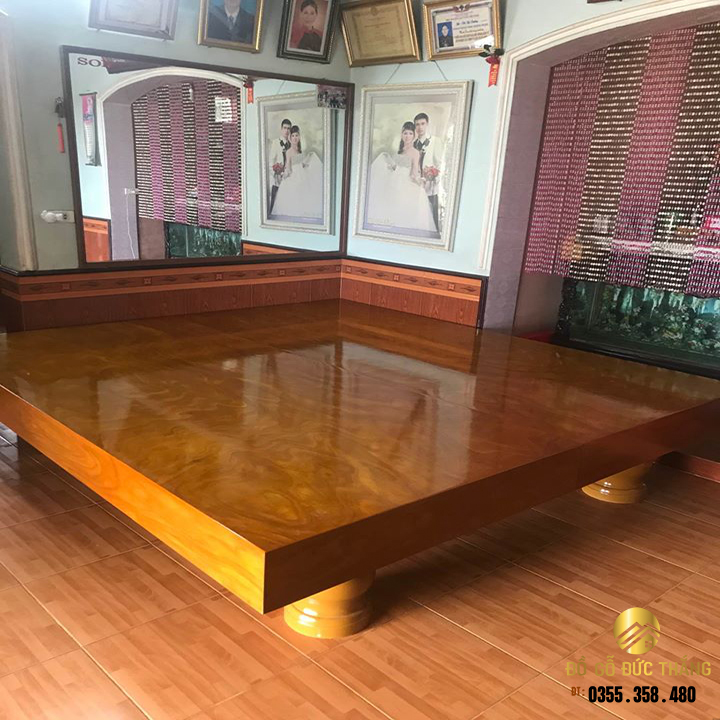 Chiếu ngựa gỗ cẩm vàng nam phi dùn làm bàn ghế hoặc giường ngủ