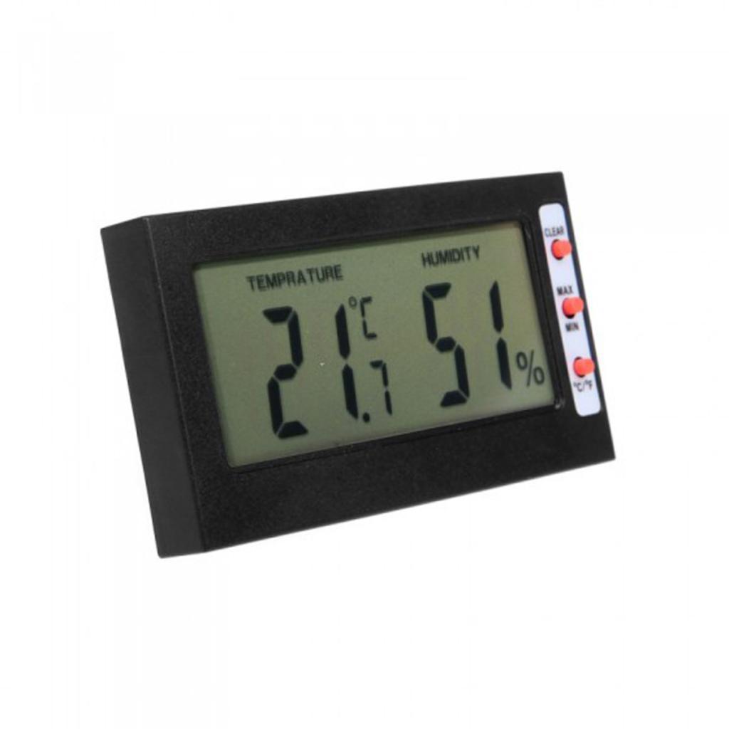 Mini Digital LCD Indoor Temperature Humidity Meter Thermometer Hygrometer
