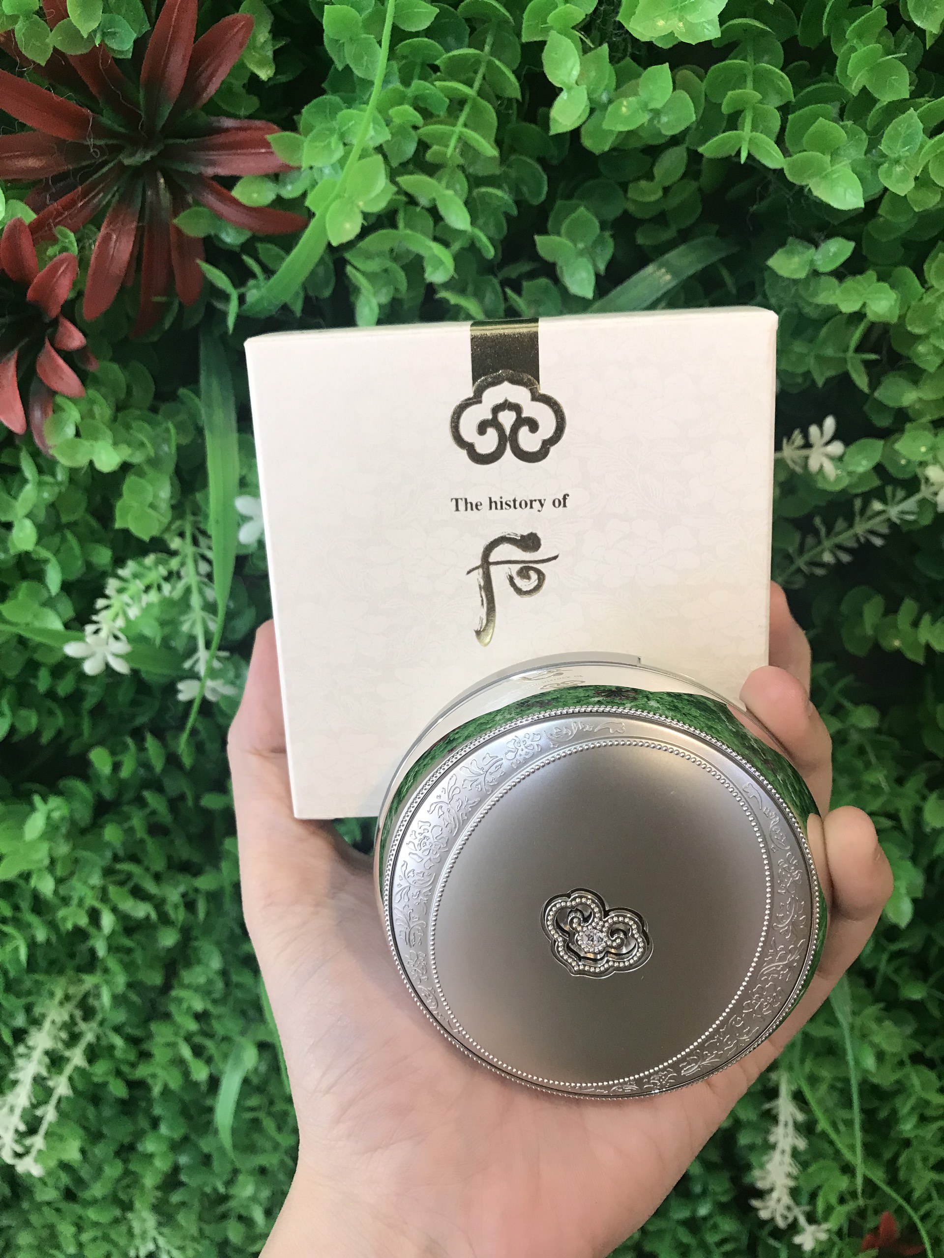 Phấn nước dưỡng trắng Whoo GJH Seol W&amp;M Glow Cushion số 21