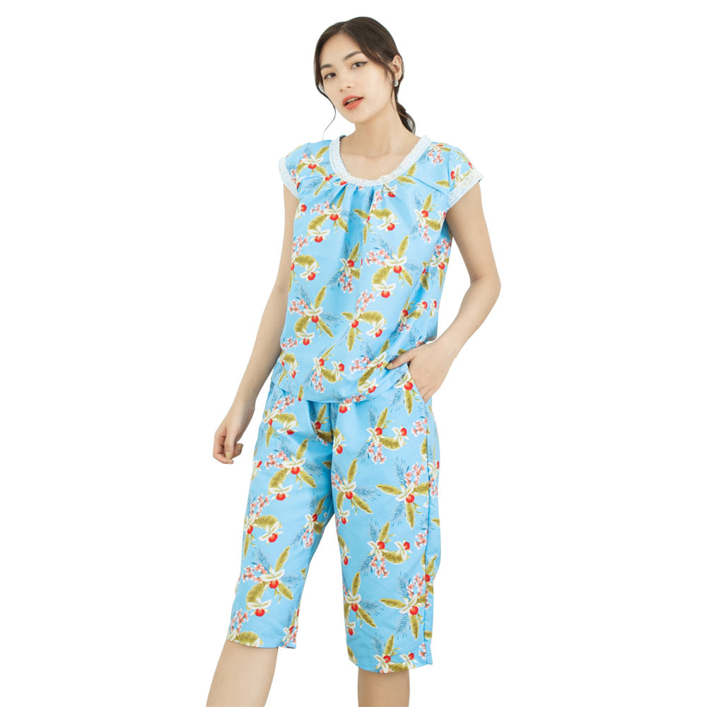 Đồ Ngủ Nữ Chất Vải TOLE Lạnh từ 43-60 kg - MEEJENA - 430