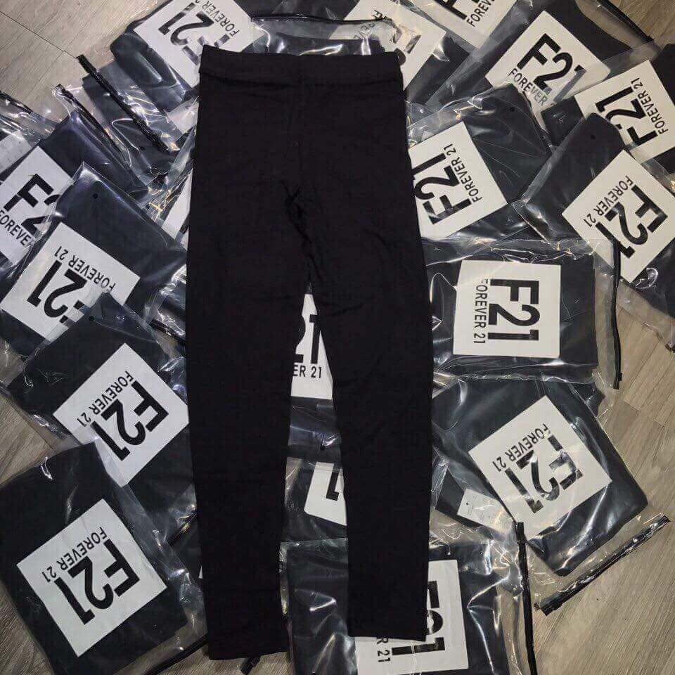 combo 5 quần legging F21-Quần f21 legging tạo kiểu dáng nâng mông định hình không bai xù