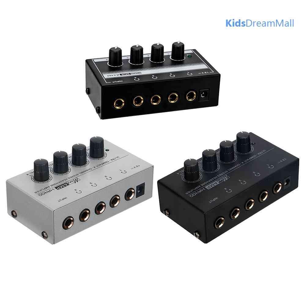 Bộ Khuếch Đại Âm Thanh 4 Kênh Siêu Trầm Cho Tai Nghe