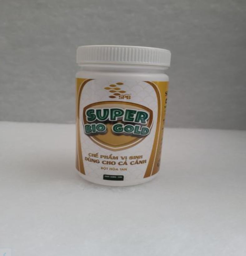 Vi sinh - men vi sinh bể cá - vi sinh hồ cá koi Super Bio Koi, Super Bio Gold, Super Bio.