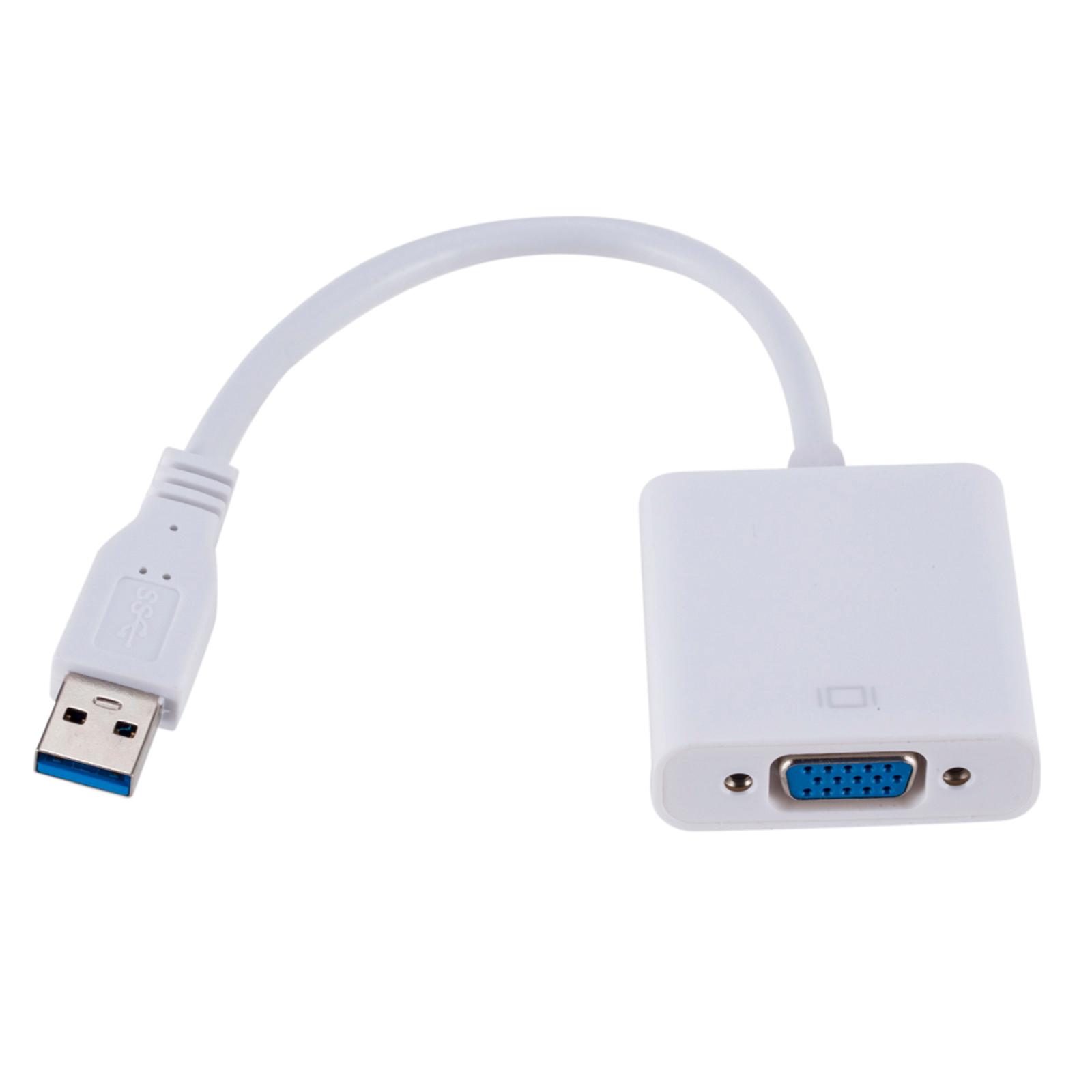 Bộ chuyển đổi USB3.0 sang VGA cho máy tính PC laptop