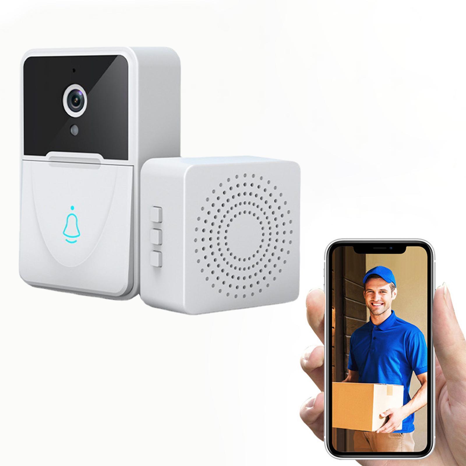Smart Wireless Door Bell WiFi Intercom with Ding Dong Machine Home Hotels