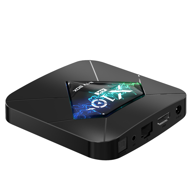 Android TV BOX RAM 2G, Bộ nhớ 16G, xem phim 4K, chơi game, hỗ trợ tính năng tìm kiếm bằng giọng nói mới nhất hiện nay X10