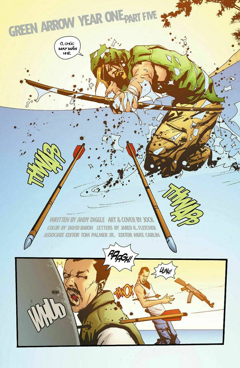 green arrow: year one chapter 5 2