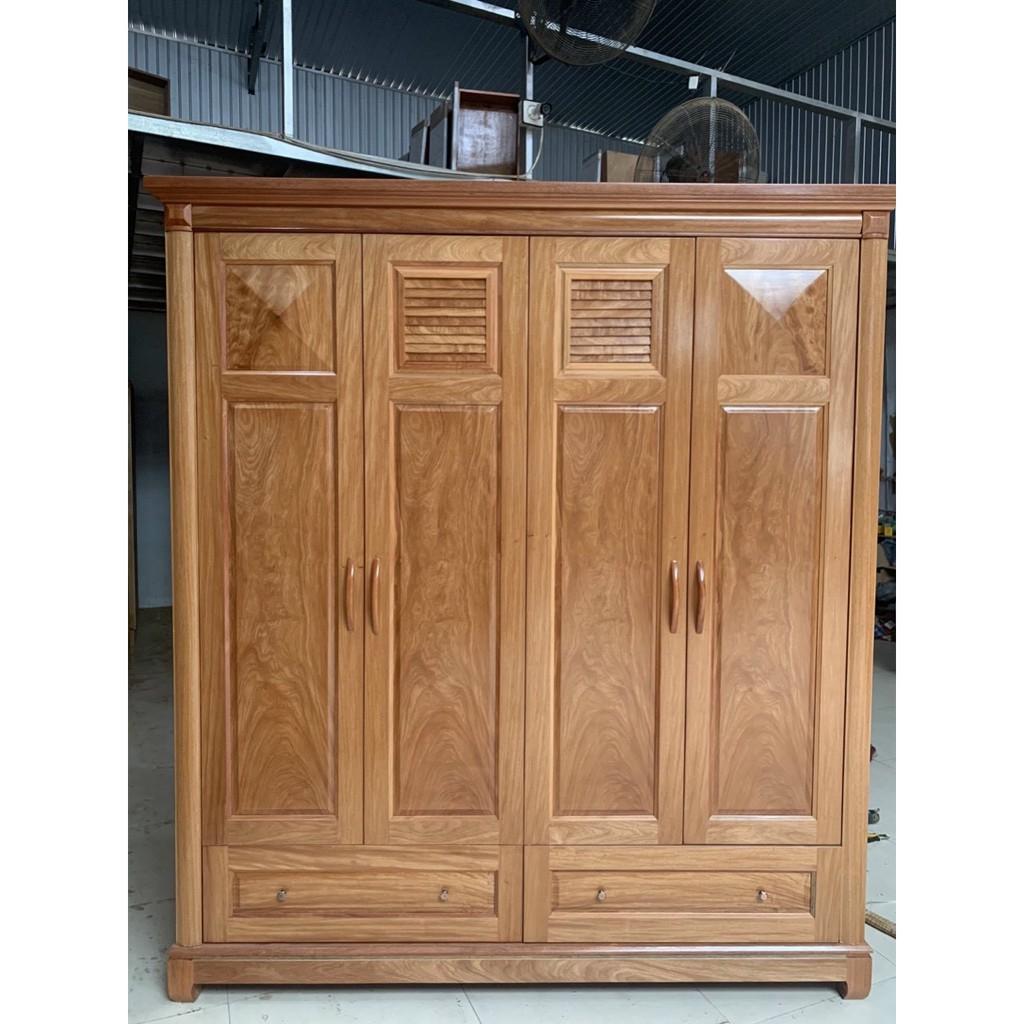 Tủ quần áo Đinh Hương 4 cánh