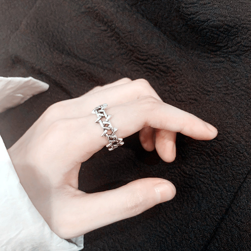 Nhẫn đeo tay Unisex phong cách Hàn Quốc Yinxx PK02