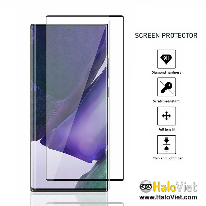 Miếng dán kính cường lực 3D full màn hình cho Samsung Galaxy S20 / S21 FE, S20 / Note 20 / S21 / S22, S20 / S21 / S22 Plus, S20 / Note 20 / S21 / S22 Ultra
