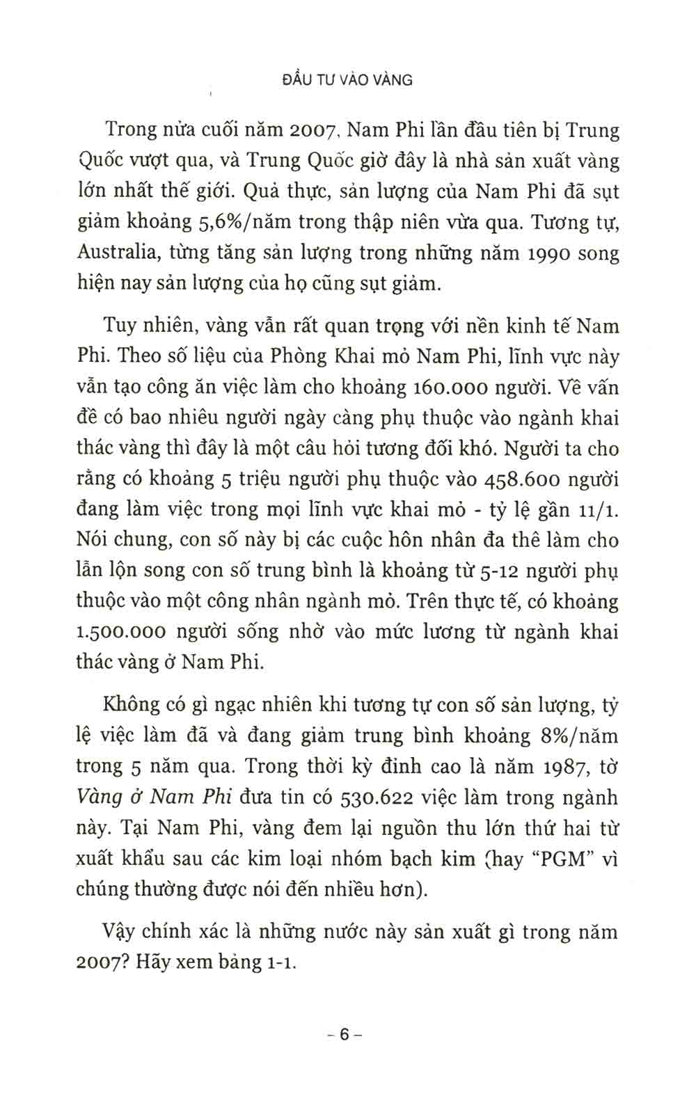 Đầu Tư Vào Vàng - AL