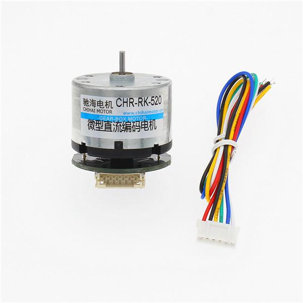12V 10165rpm/6V 5015rpm DC Magnetic Holzer Encoder Motor 11PPR
