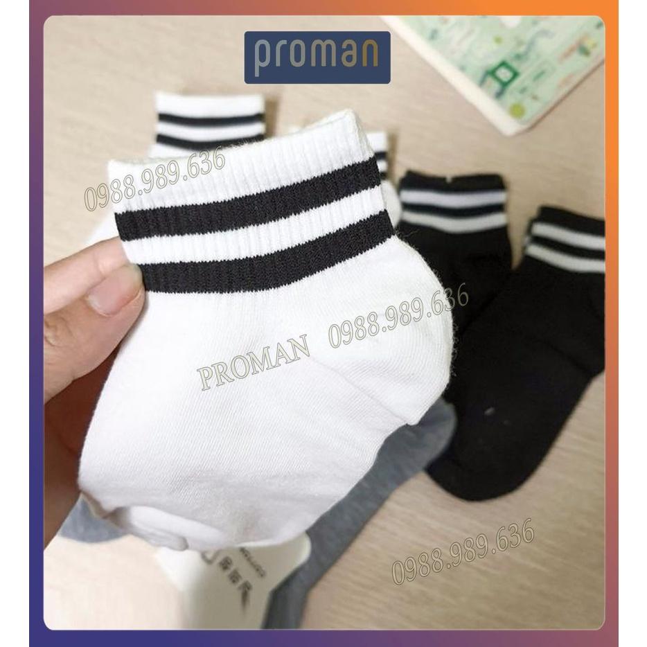 Tất Thể Thao Nam Nữ Cổ Ngắn vớ unisex Siêu Dày Phong Cách Hàn Quốc MINHSTORE66