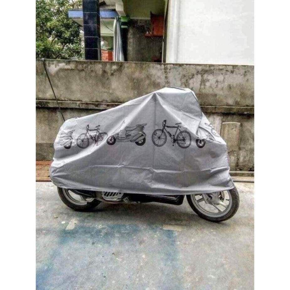 BẠT PHỦ XE MÁY THÔNG MINH CAO CẤP CÓ HỌA TIẾT