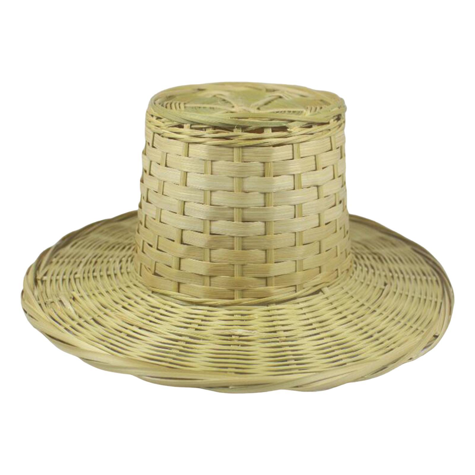 Pendant Lamp Shade Ceiling Pendant Fixture Handmade Weave Round Ceiling Light Cover ,Bamboo Woven Lampshade for Bedroom Restaurant ,Home