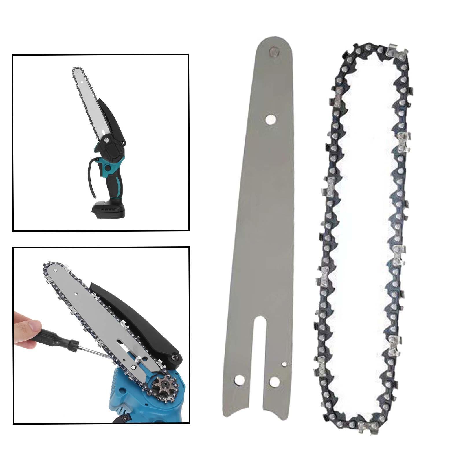 Guide Saw Chain and Guide Bar for Cutting Plywood Carving Laminated Flooring