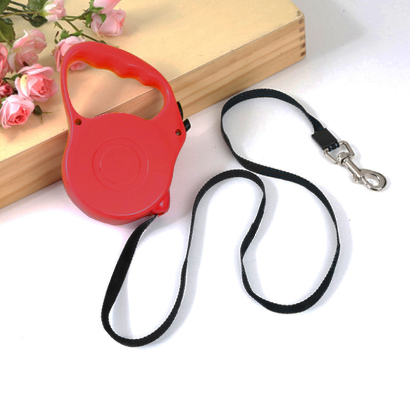 Dây dắt chó đi dạo thông minh tự động QY067, dây rộng 1cm dài 3m