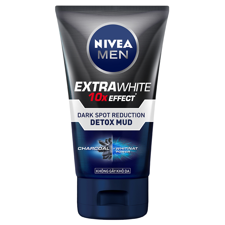 Sữa Rửa Mặt Nivea Men Bùn Khoáng Sáng Da Và Mờ Vết Thâm Mụn (100g)