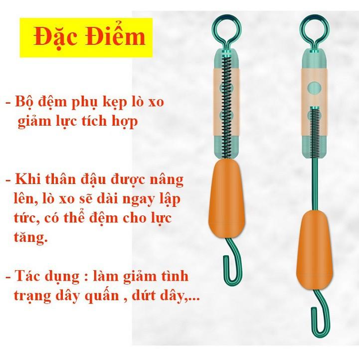 Sét 5 Khóa Link Ma ní Buộc Trục Câu Đài Câu Đơn Chống Xoắn Cao Cấp PK40