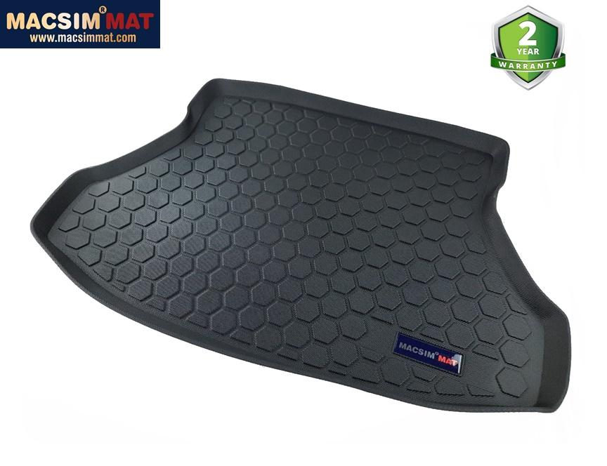 Thảm lót cốp Honda Civic 2012-2016 nhãn hiệu Macsim chất liệu TPV cao cấp màu đen