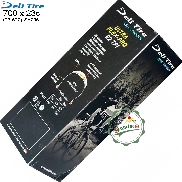 Vỏ xếp DELI Tire Ultra Flex-Pro gai trọc