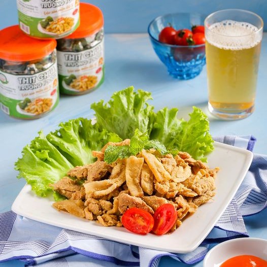 Combo 3 Hộp Thịt Chua Bì Sần Sật Trường Foods 180g/Hộp