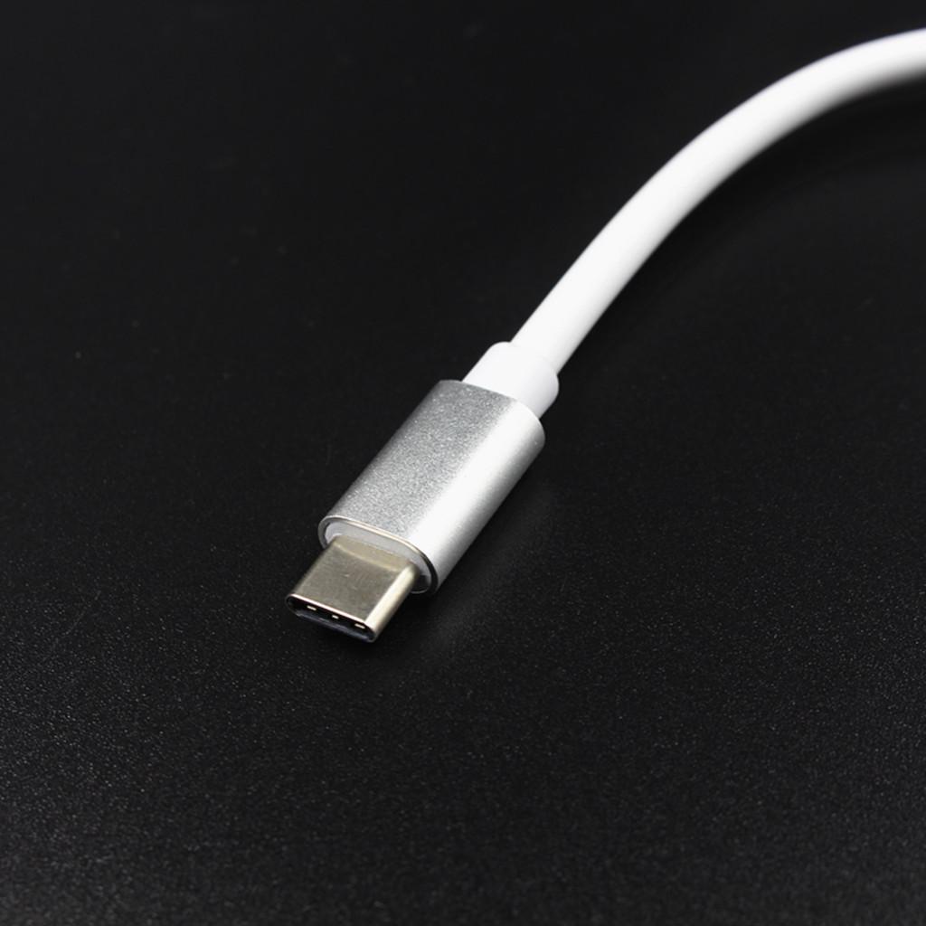 USB 3.1 Type C to VGA Adapter Cable Converter Cord Lead for