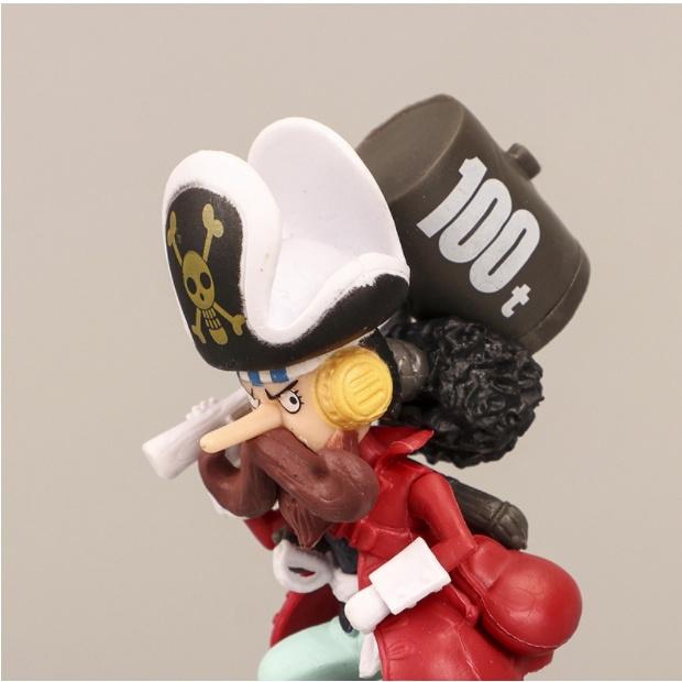 Combo 9 Mô Hình OnePiece Băng Hải Tặc Mũ Rơm, Bộ 9 Nhân Vật Team Luffy - Figure Tượng OnePiece