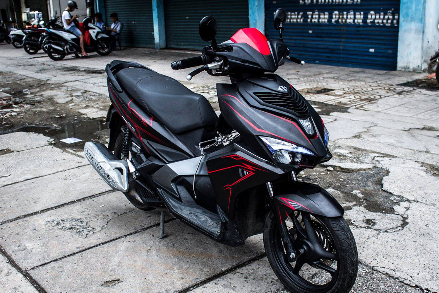 Tem trùm AirBlade 2016 Redline