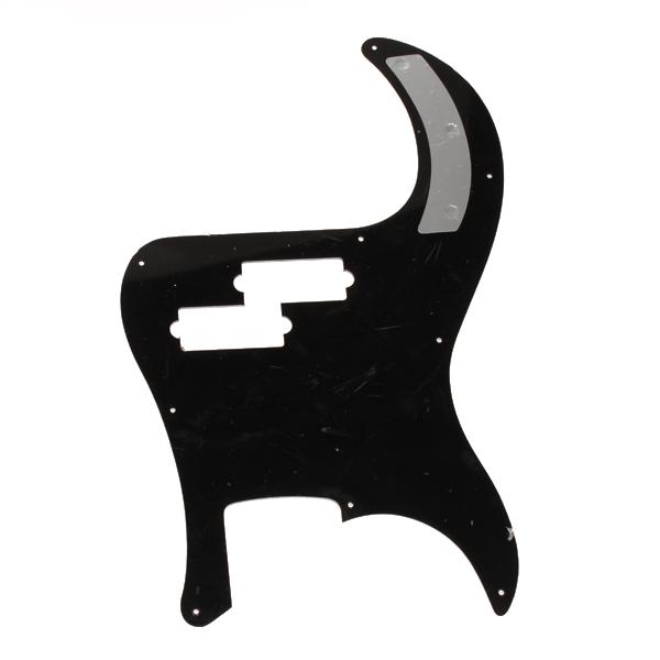 Black  9 Holes Pickguard PVC Anti-scratch For  Guitar Parts